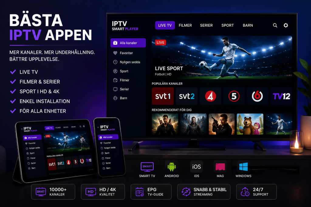 bästa iptv appen