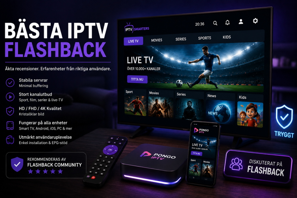 bästa iptv flashback