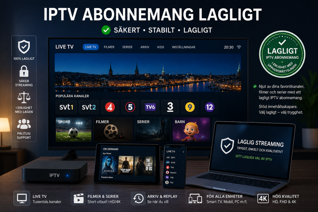 iptv abonnemang