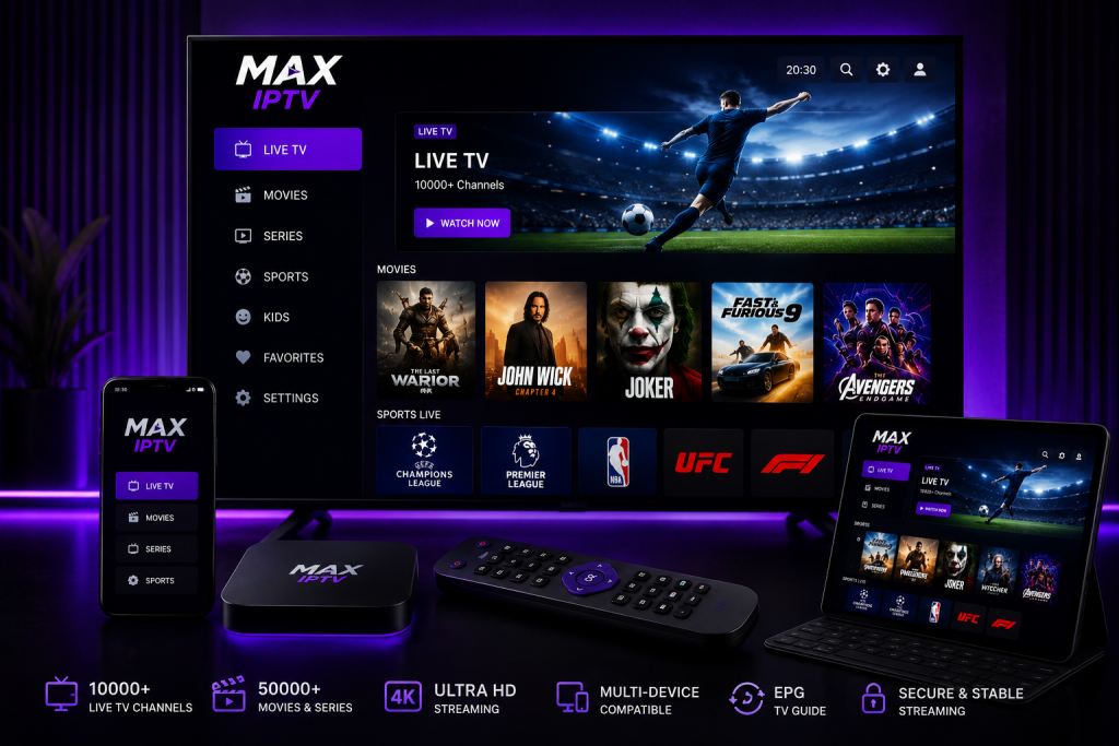 max iptv