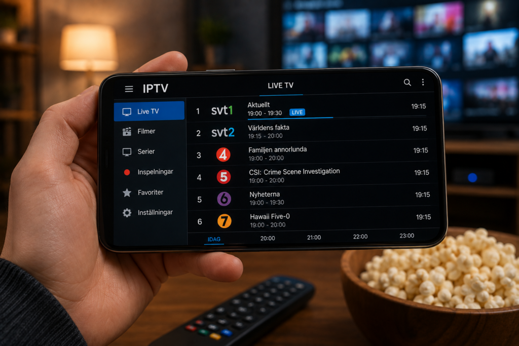 iptv i telefonen
