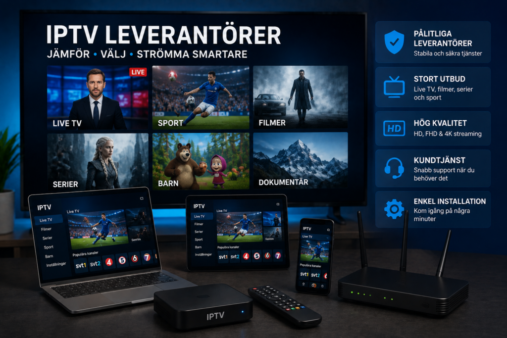 iptv leverantörer