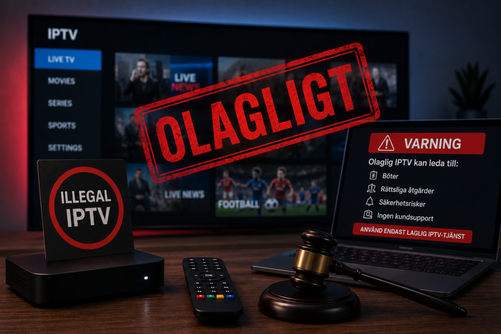 iptv olagligt