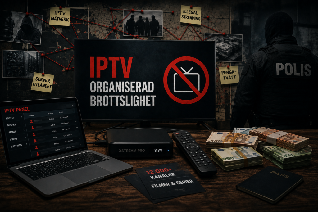 iptv organiserad brottslighet