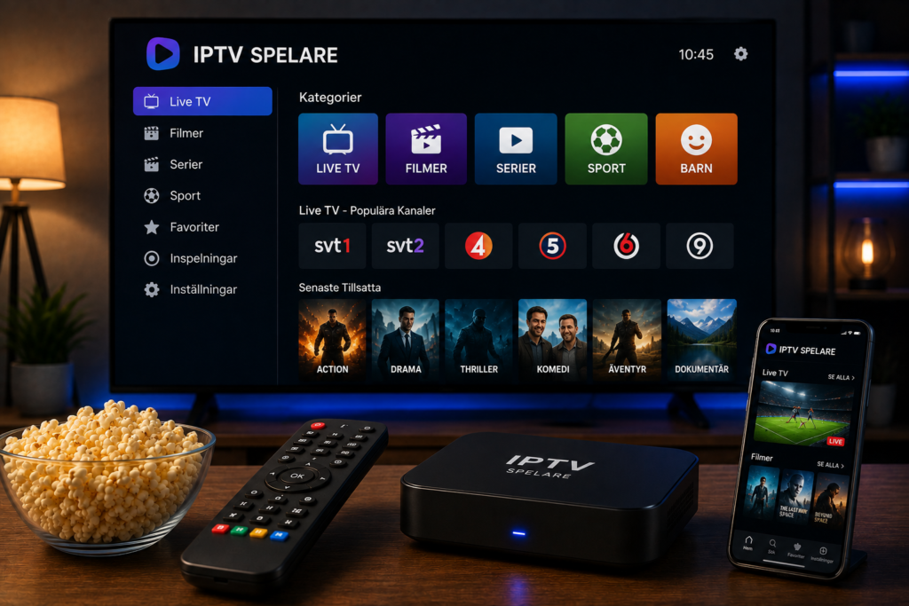 iptv spelare