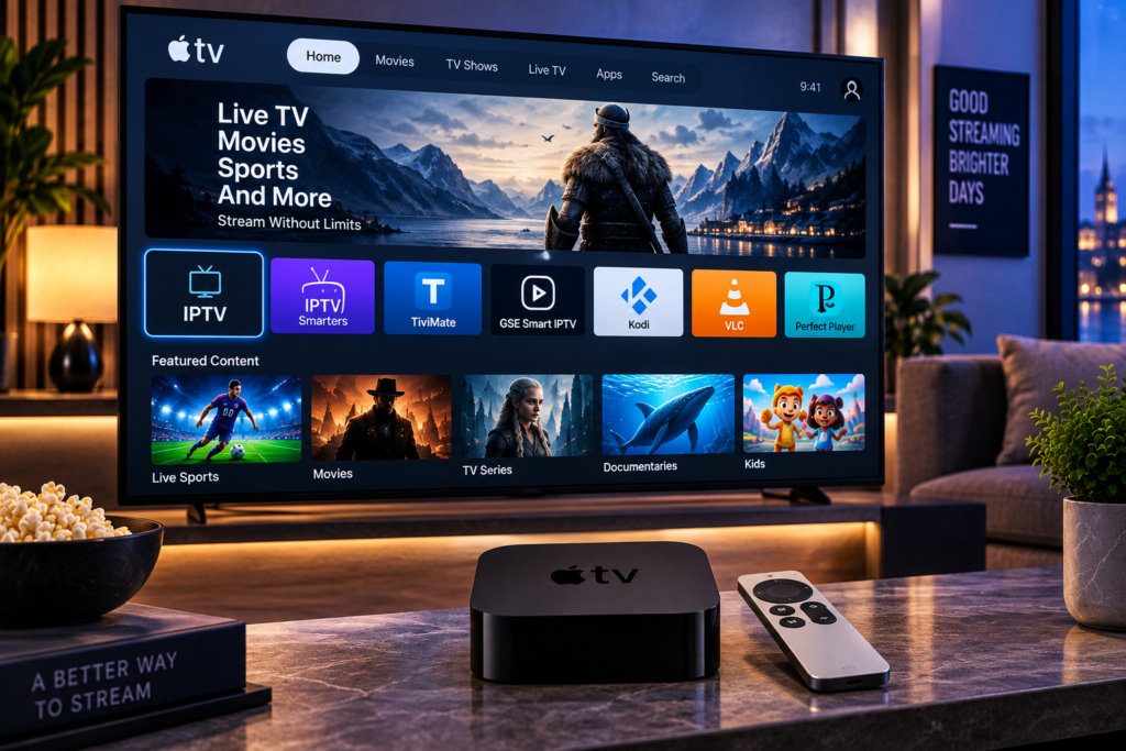 best iptv app for apple tv