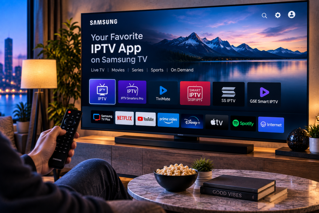 best iptv app samsung tv