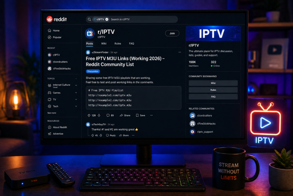 free iptv m3u reddit
