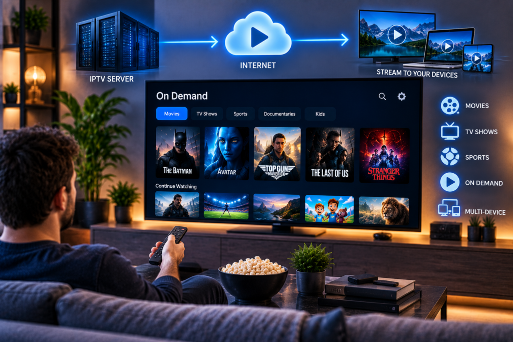 iptv on demand how it works