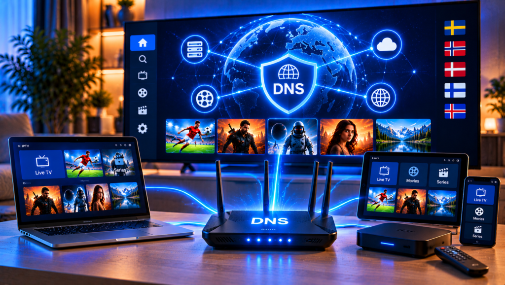 iptv dns