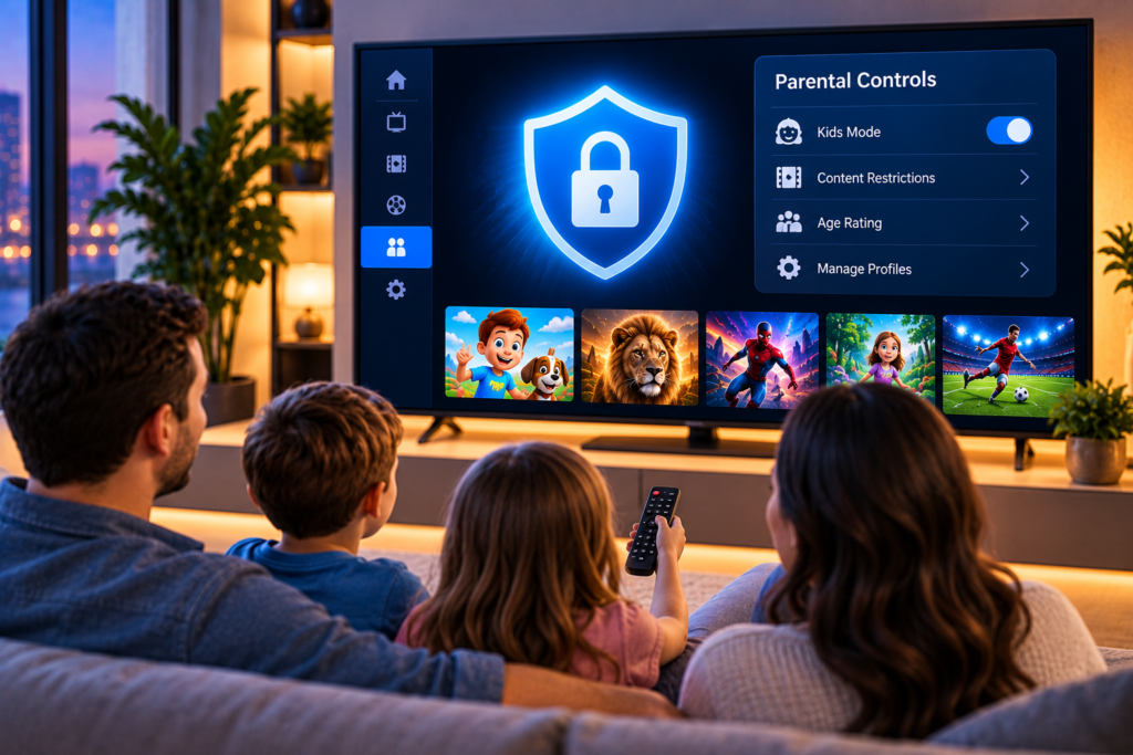 iptv parental controls